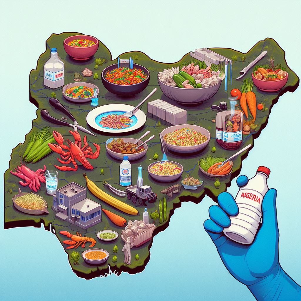 Nigerian Map food safety