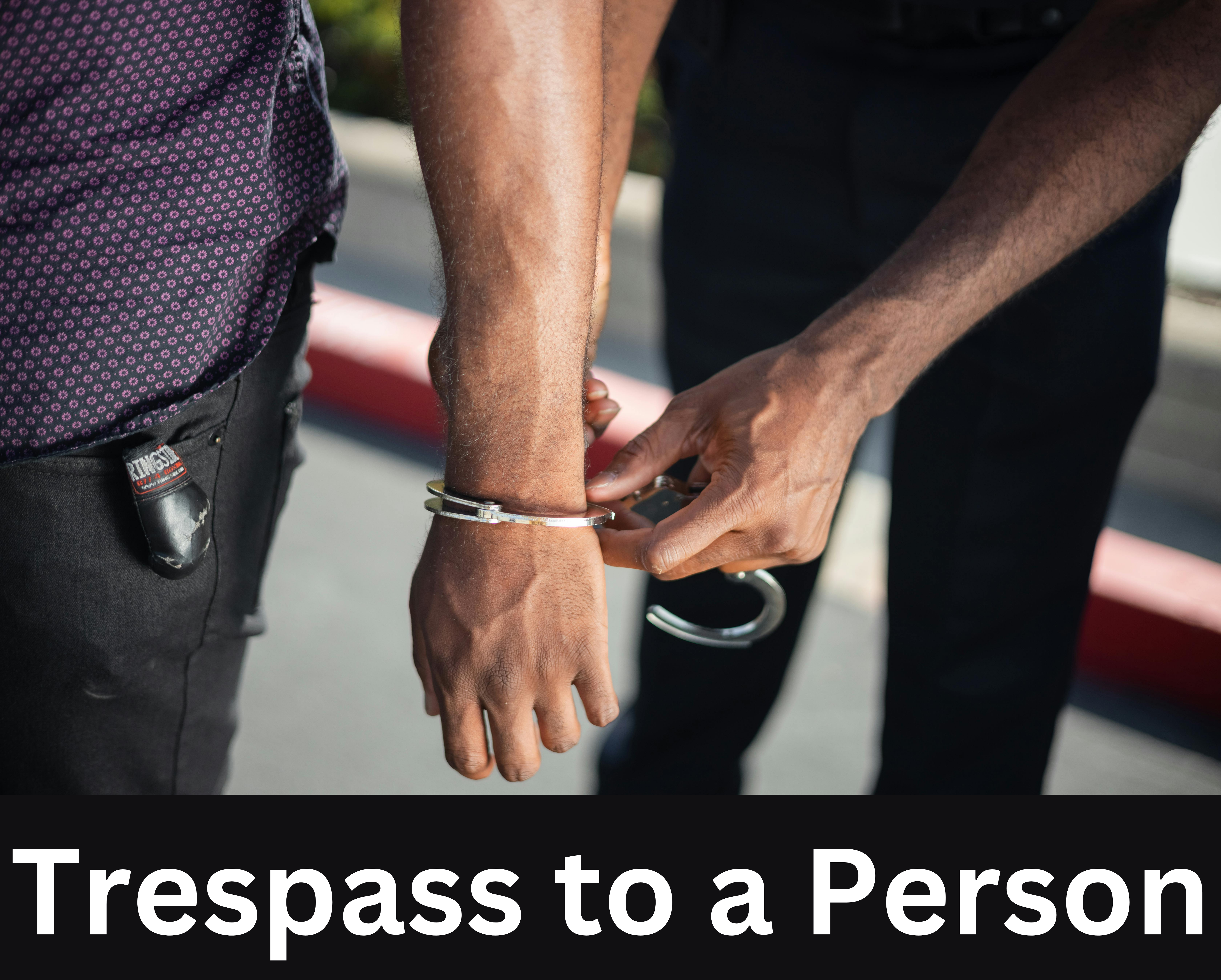 Trespass To A Person on land use act